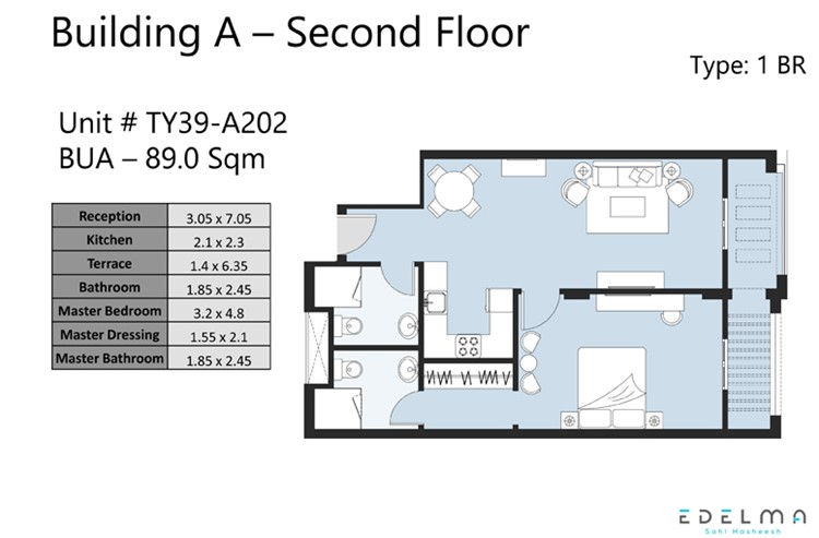 Fully Finished Apartment with Town view - 4